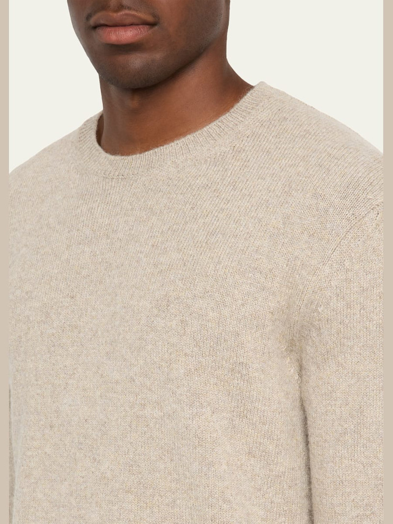 massimo alba Men's Ares Alpaca-Blend Crewneck Sweater outlook