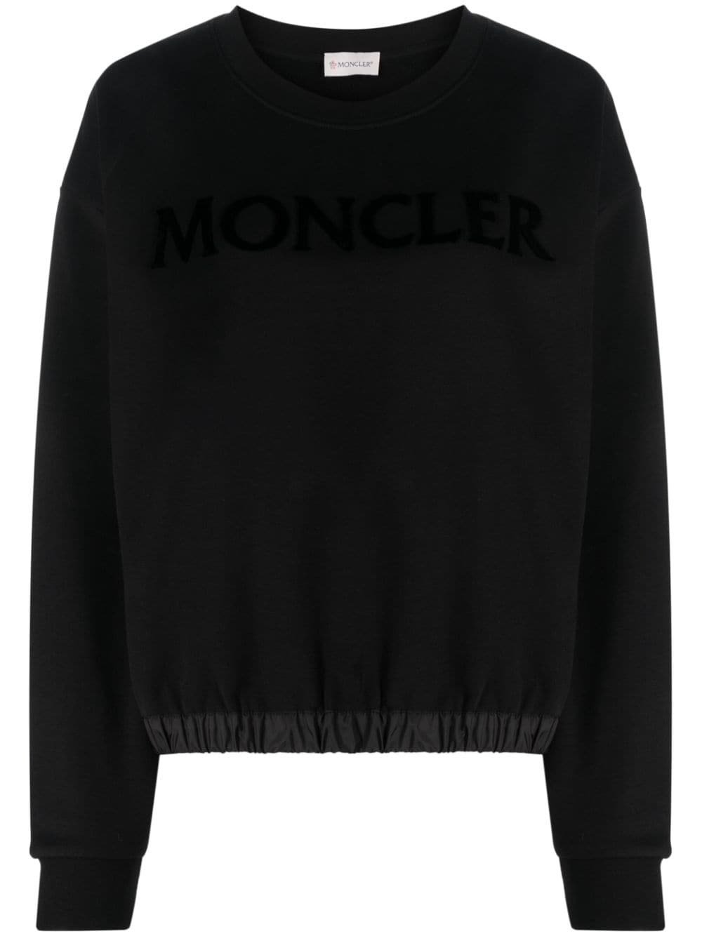 logo-print crew-neck sweatshirt - 1