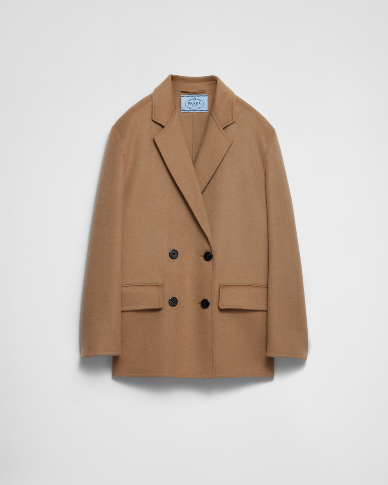 Double-breasted cashgora blazer 1