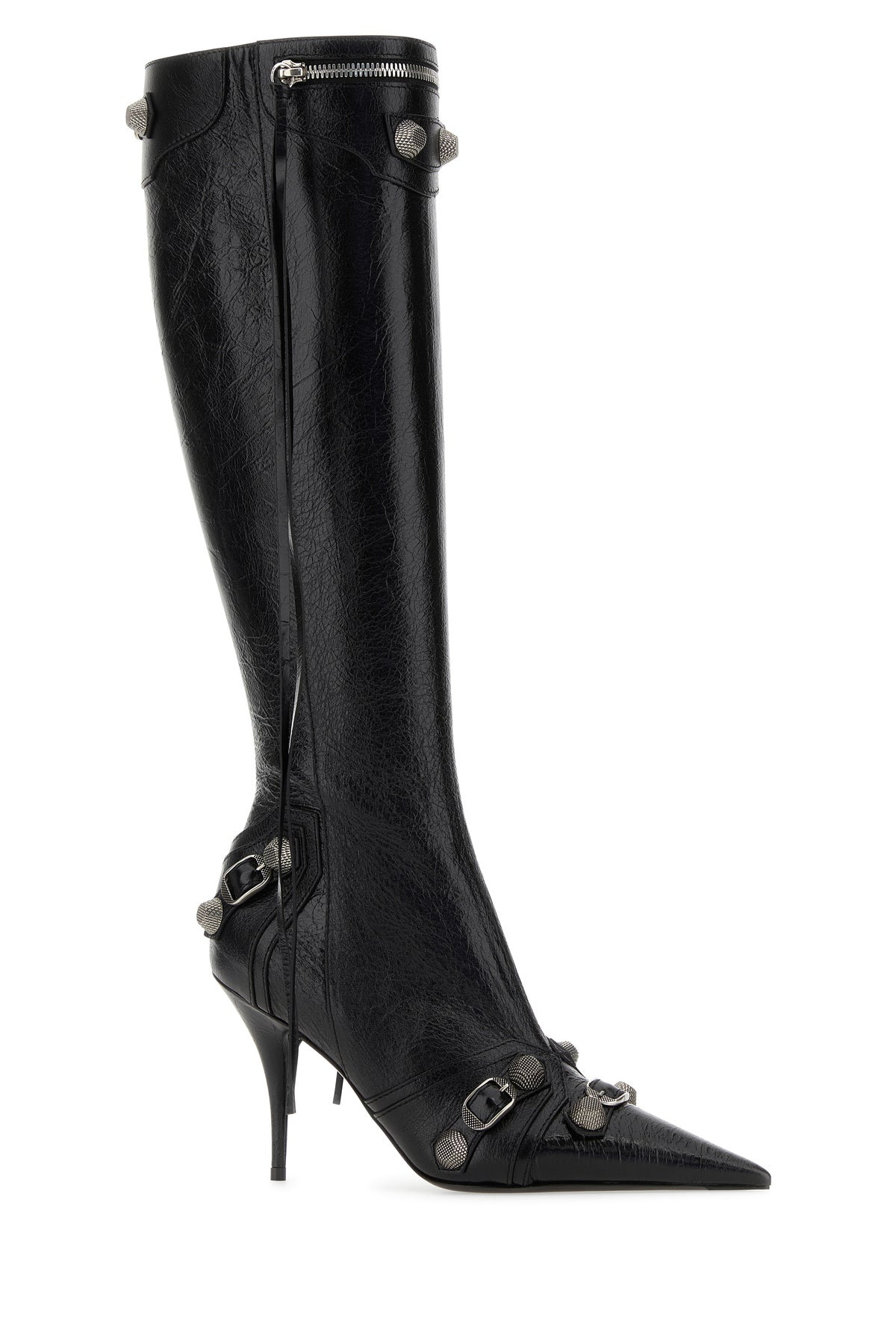 Black leather Cagole boots - 2
