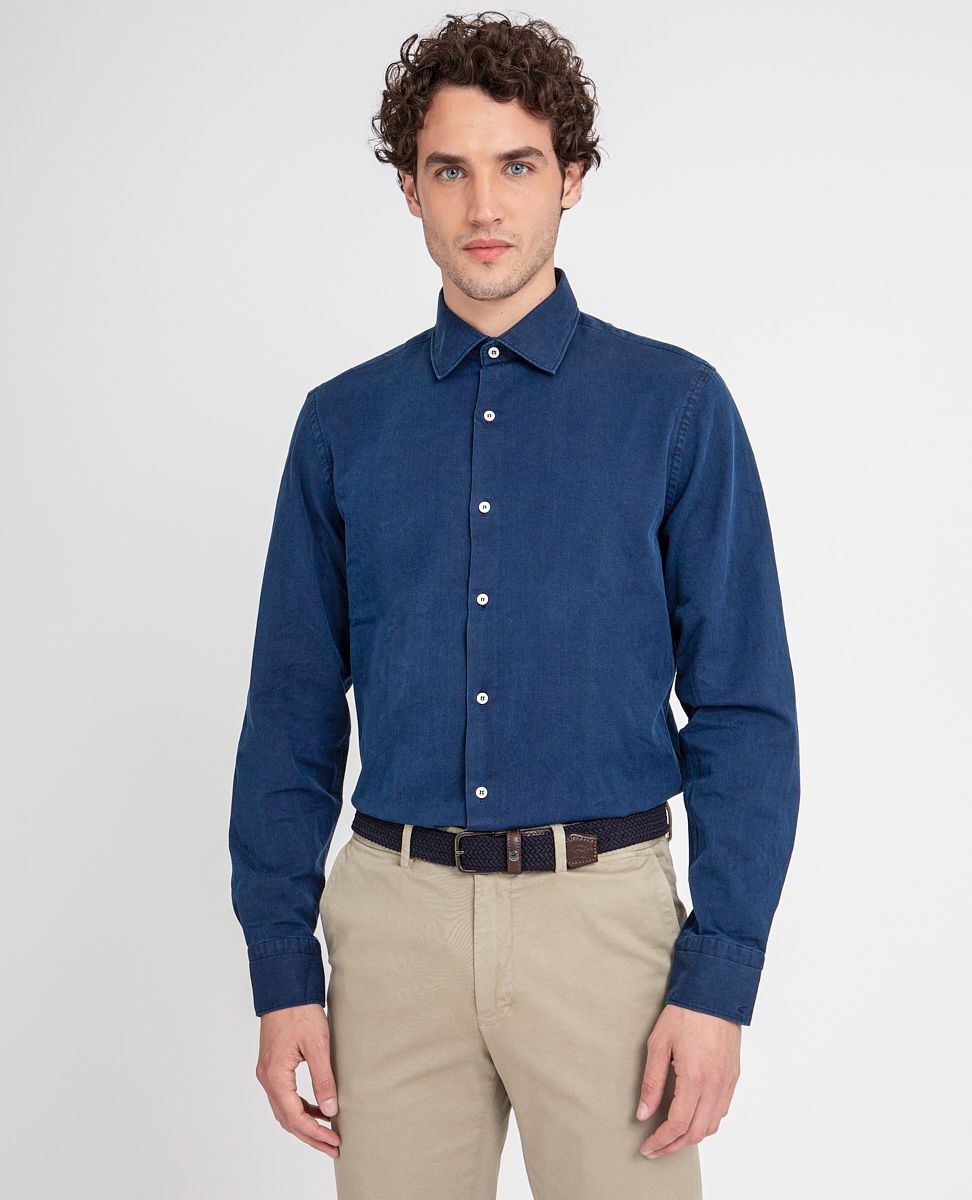 Cotton Denim Shirt - 6