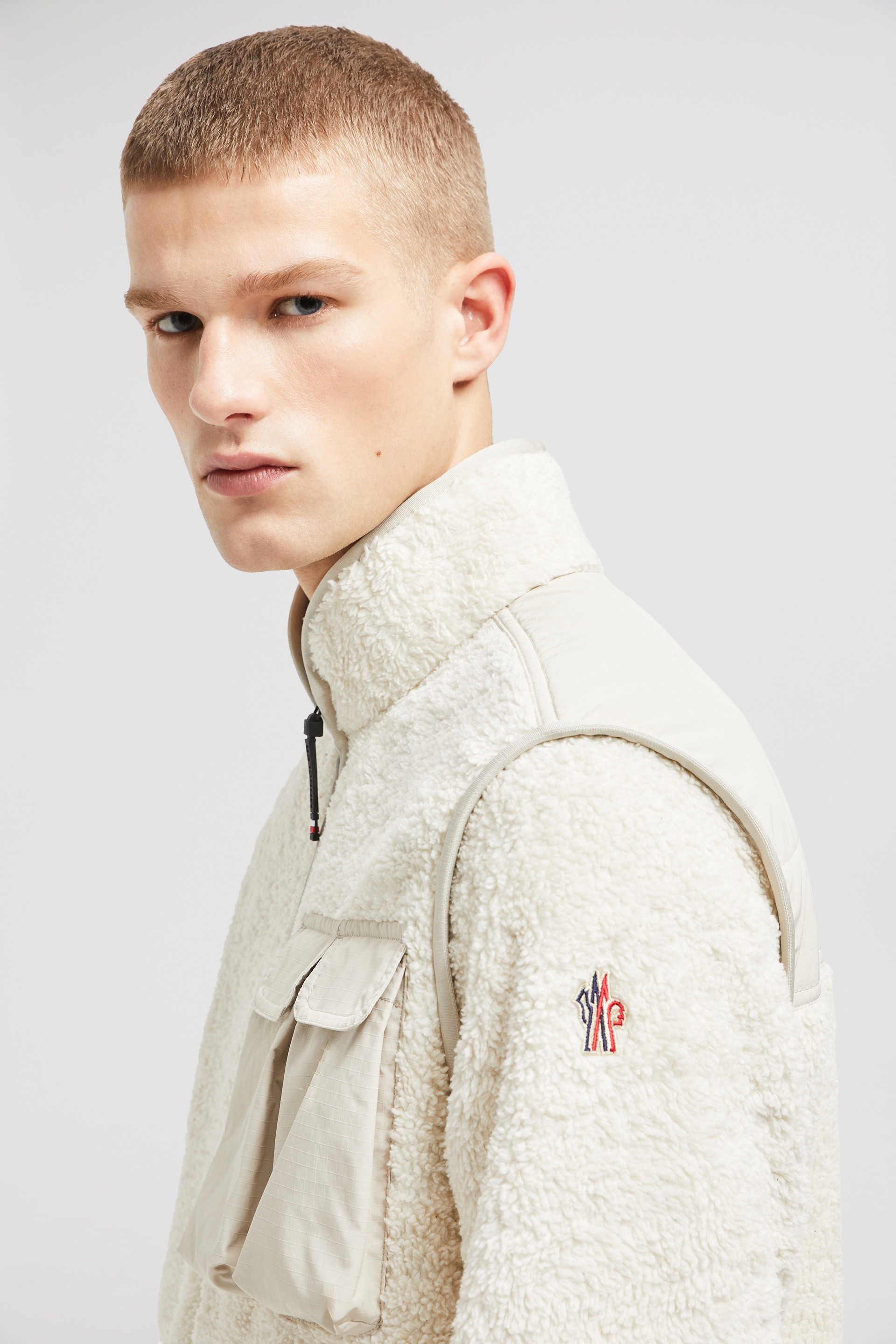 Padded Teddy Zip-Up Sweatshirt - 4