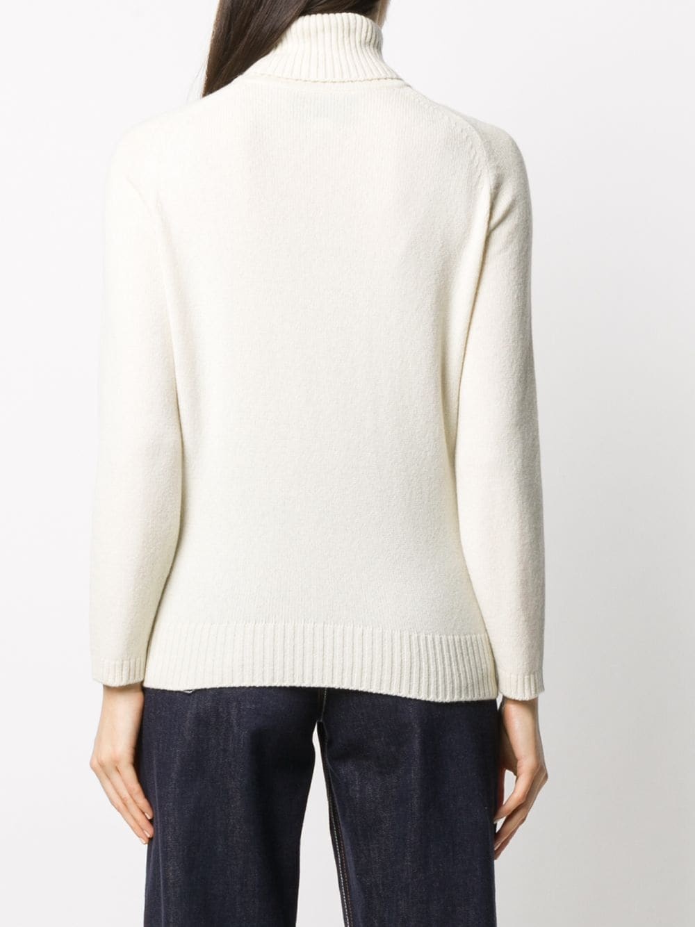 roll-neck cashmere jumper - 4