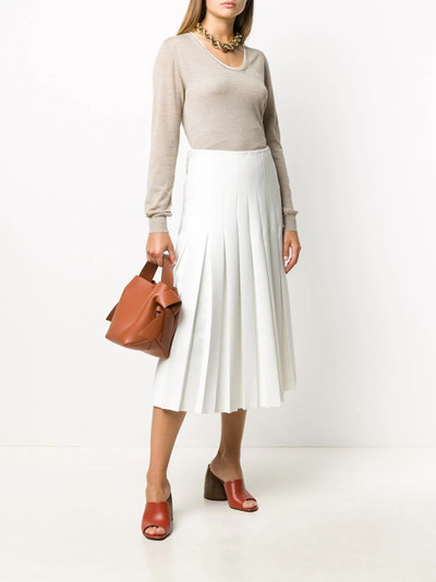 Loewe V-neck knitted top outlook