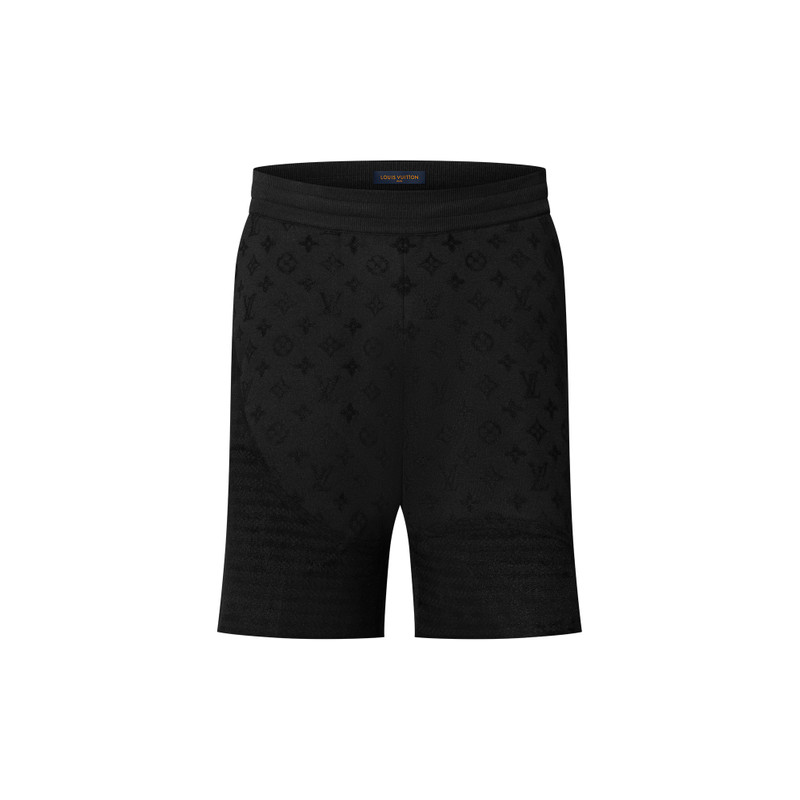 Graphic Jacquard Knitted Shorts 1
