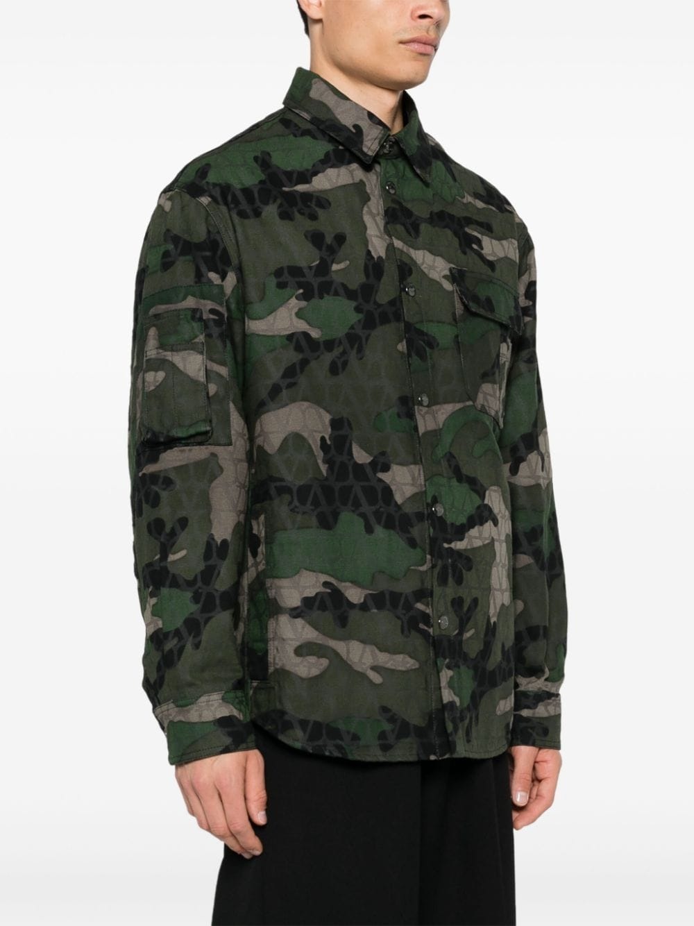 camouflage-pattern jacket - 3