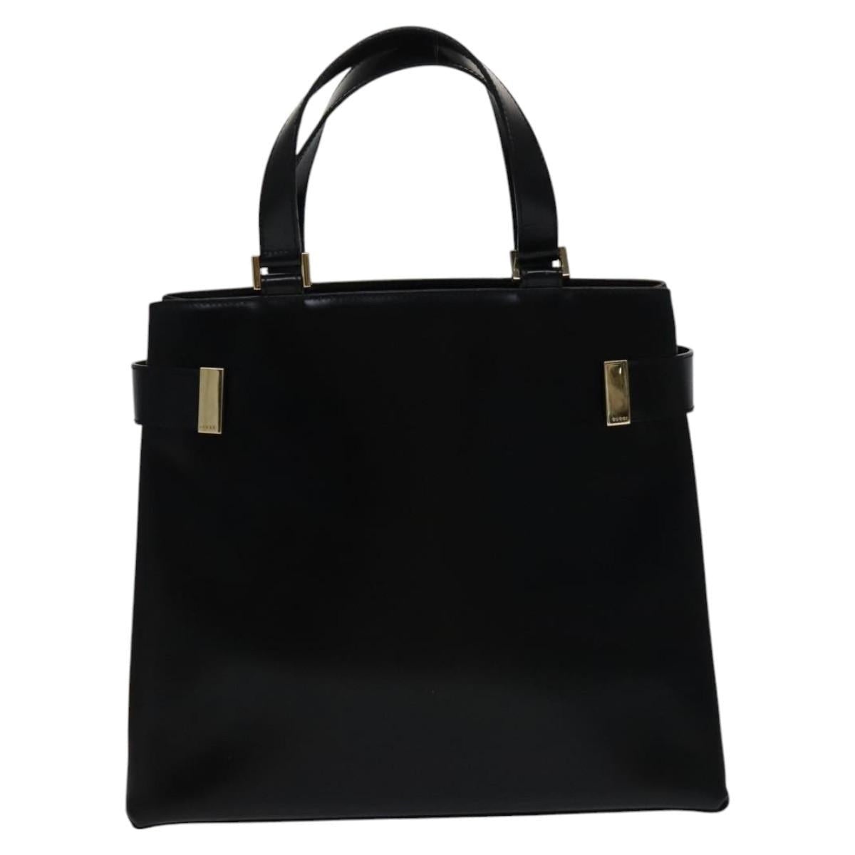 GUCCI Hand Bag Leather Black Gold 000 2046 000 2046 - 13