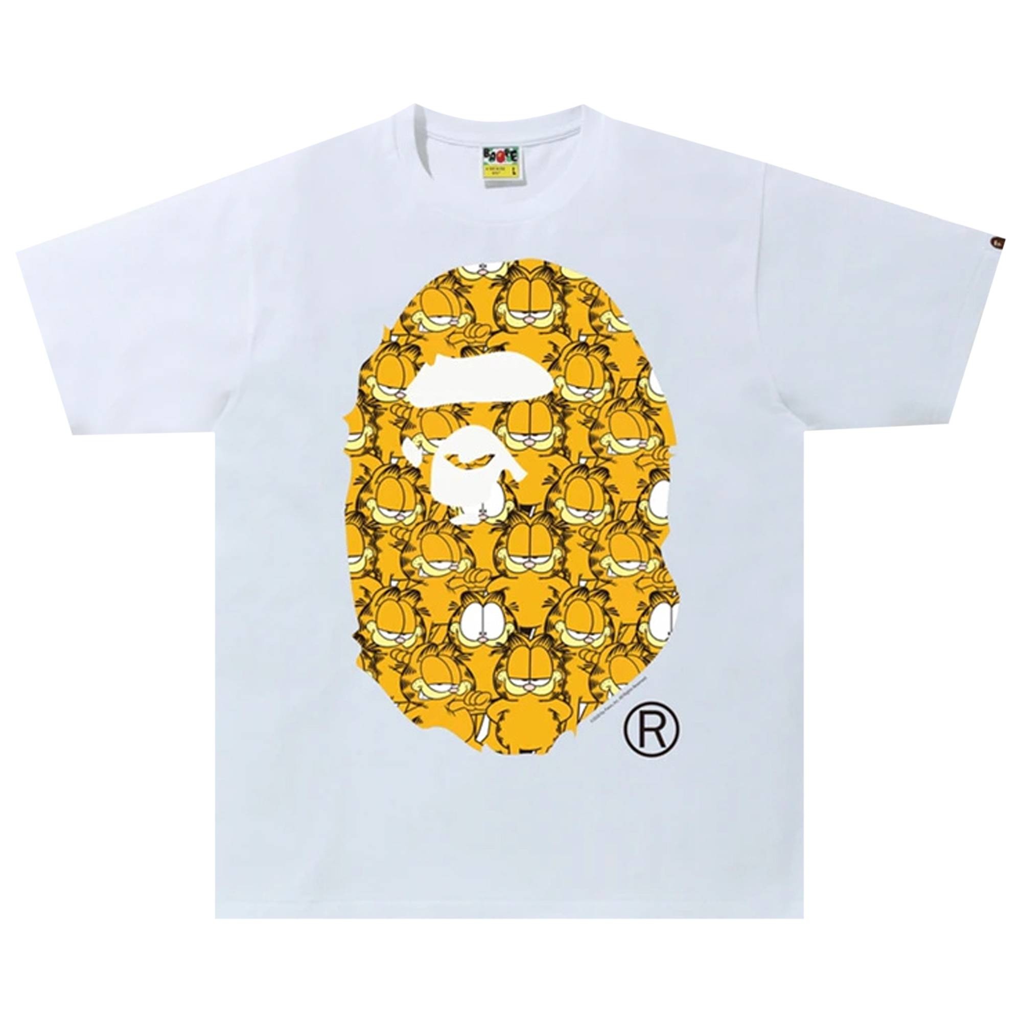 BAPE x Garfield #6 Tee 'White' - 1