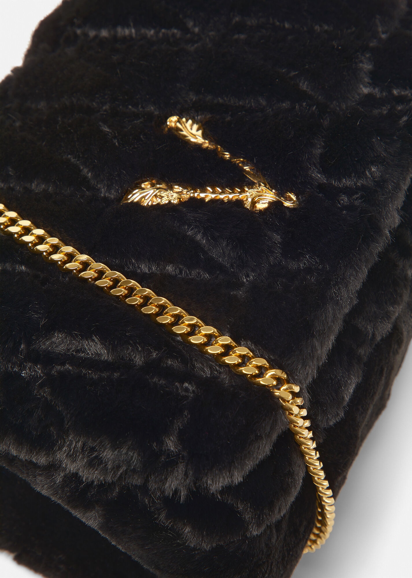 Virtus Faux Fur Evening Bag - 5