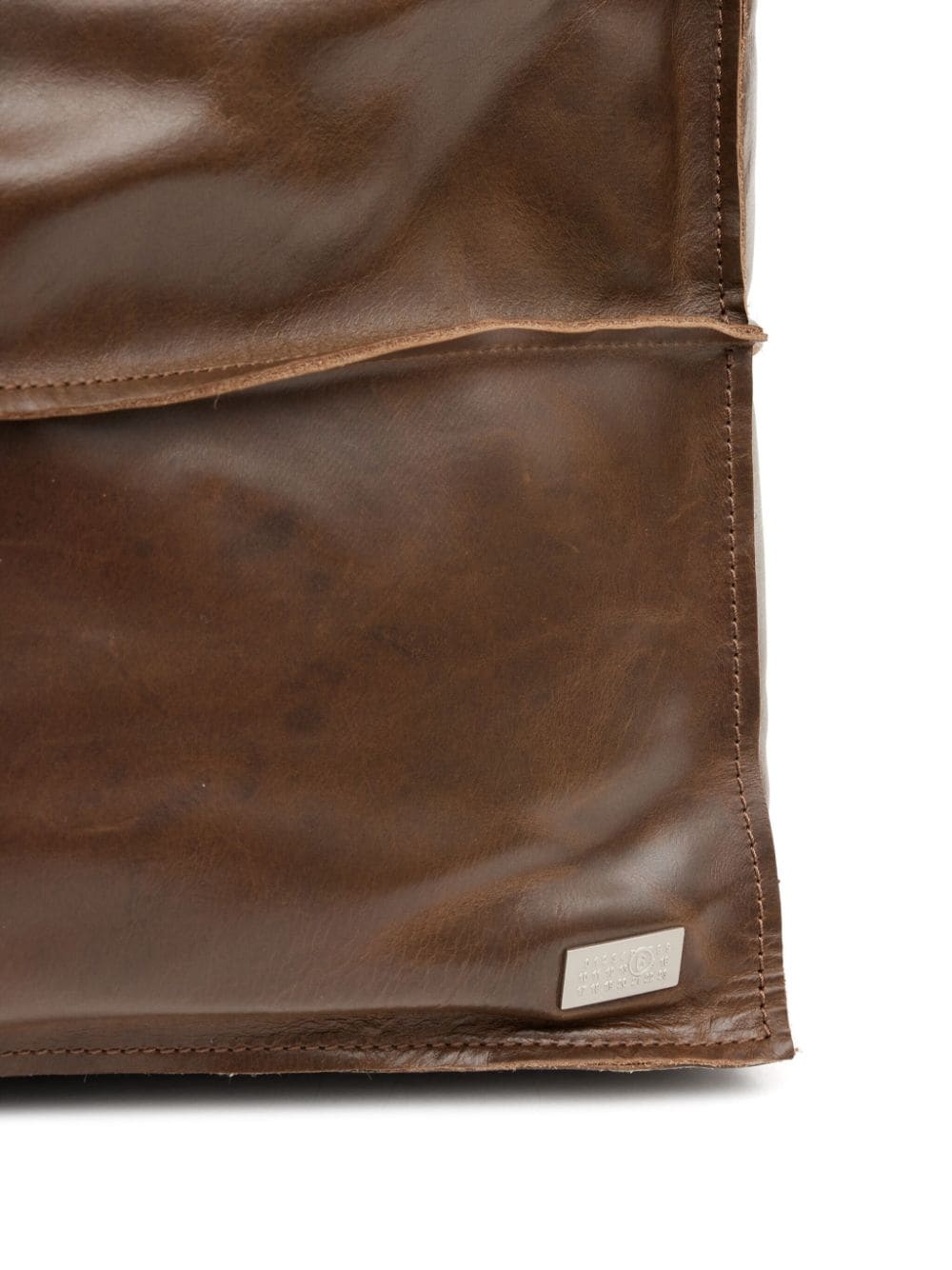 leather shoulder bag - 7