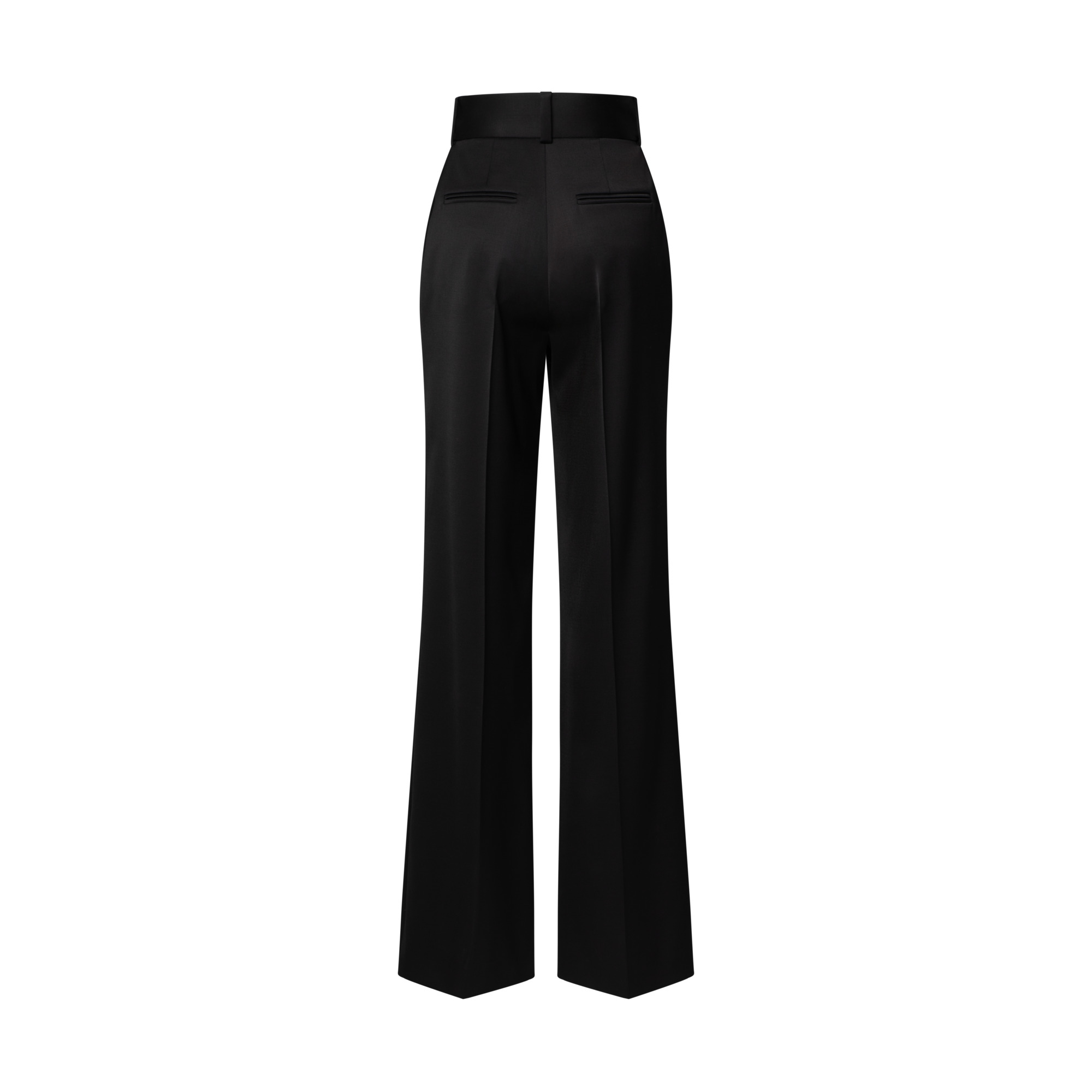 Wool Tailored Pleat Pants - 3