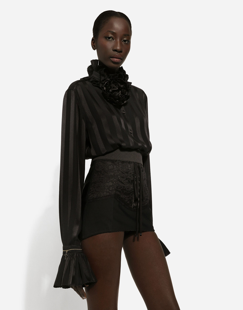 Dolce & Gabbana Fine chain necklace with cross outlook