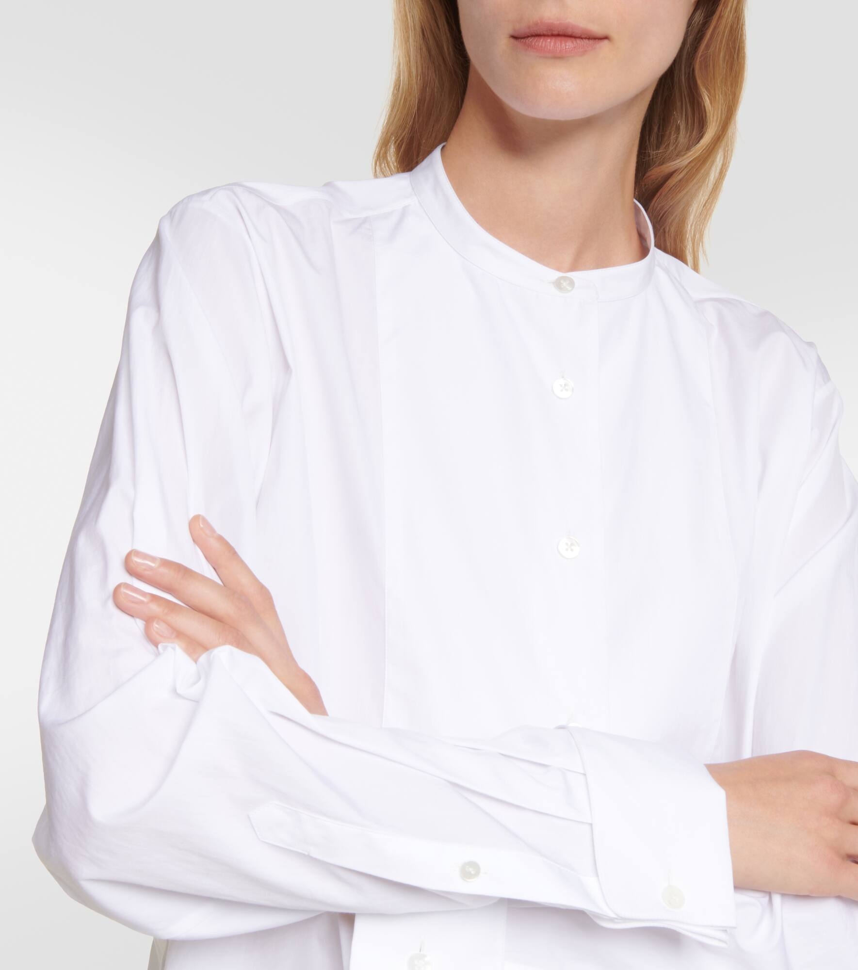 Amalia oversized cotton poplin shirt - 4