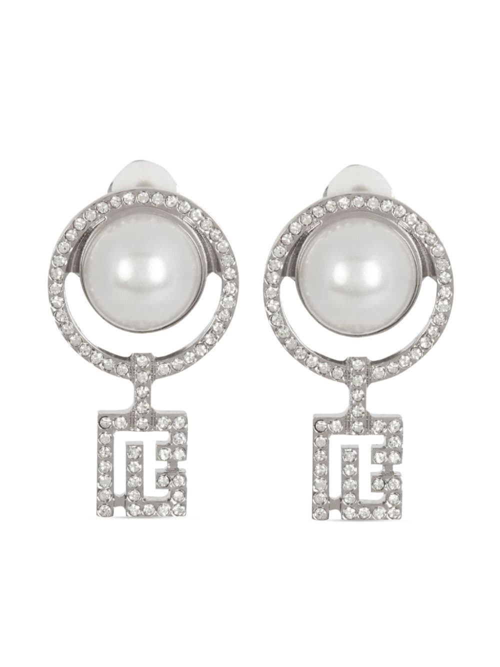 Art Deco clip-on earrings - 1