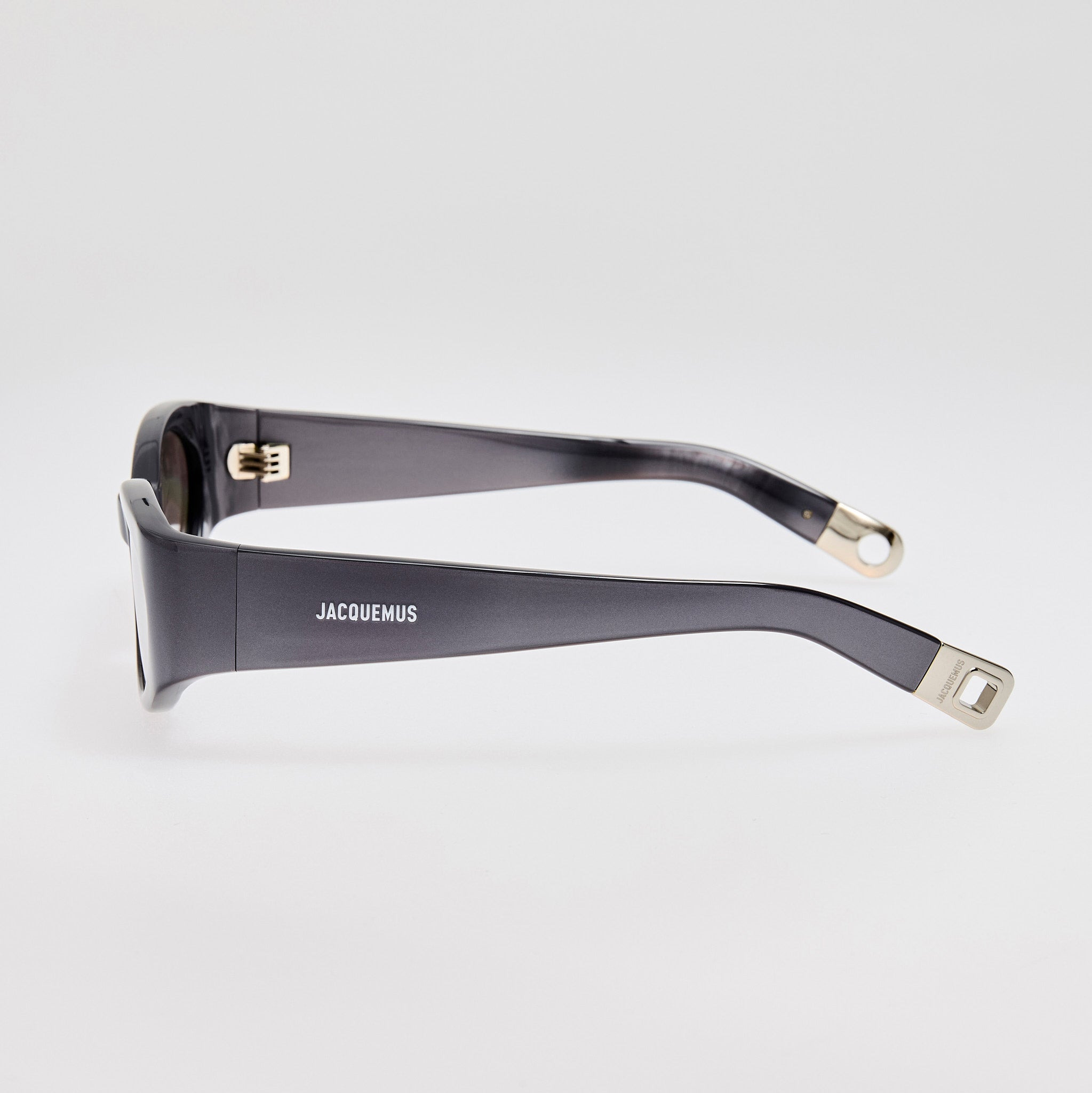 Ovalo Sunglasses in Metallic Gunmetal - 5