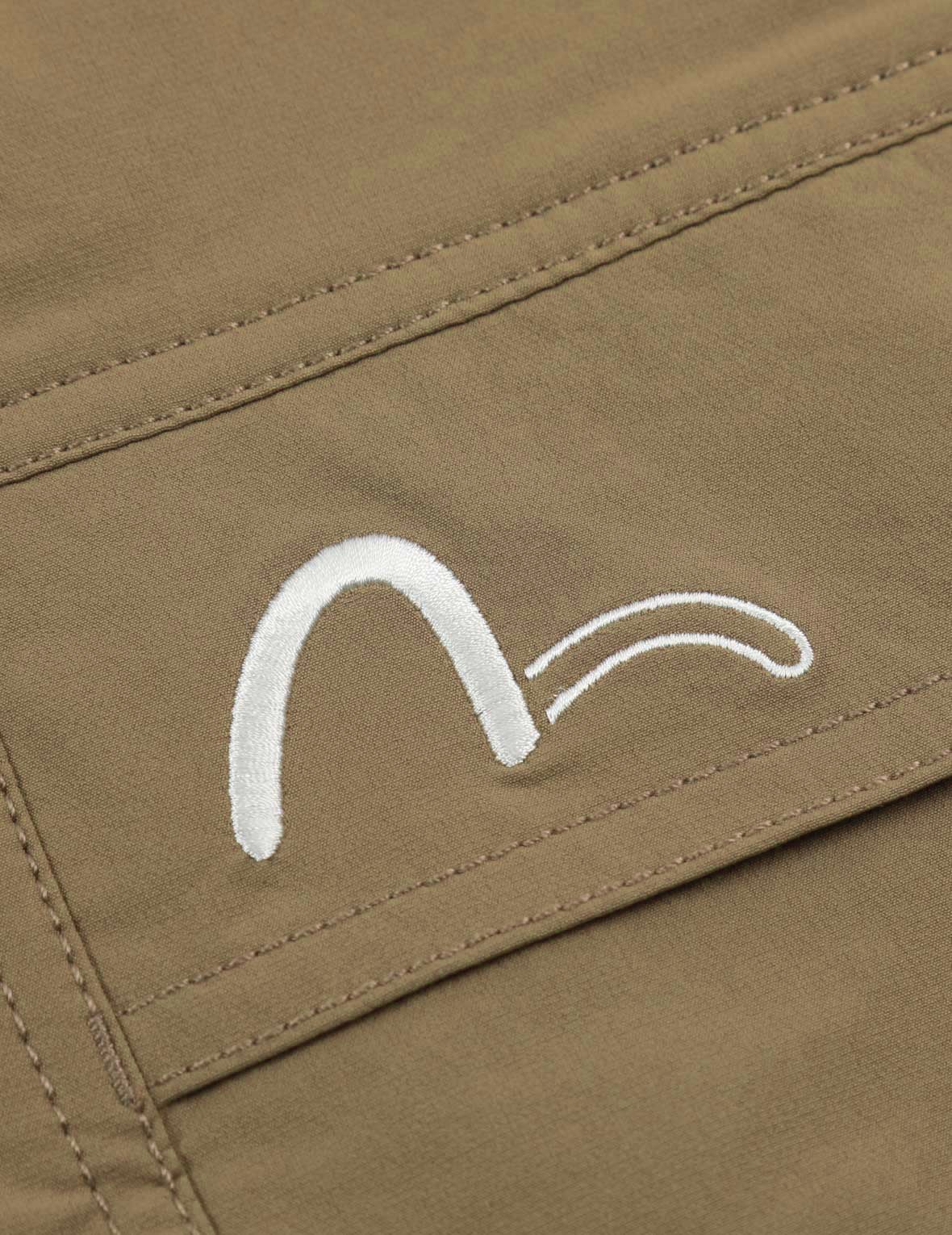 Logo Embroidery Regular Fit Cargo Pants - 8