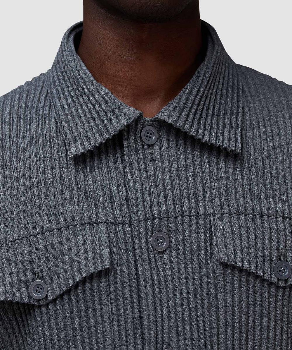 Wool like light shirt - 4