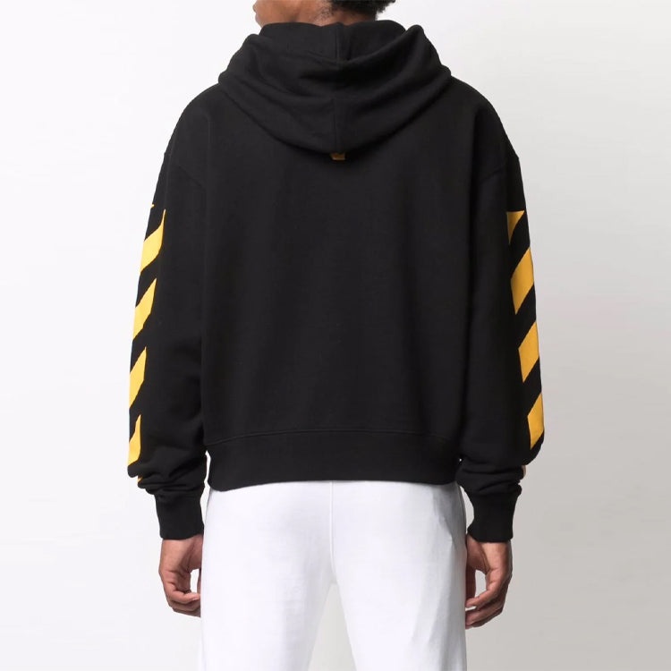 Off-White FW21 Painting Printing Unisex Black OMBB037F21FLE0111084 - 4