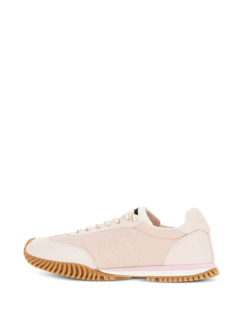 S-wave logo low-top sneakers 3