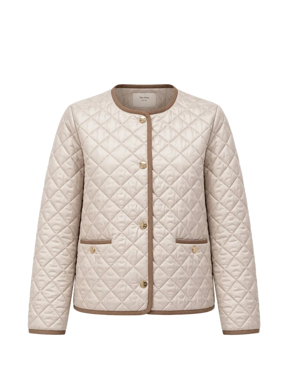 quilted padded jacket - 1