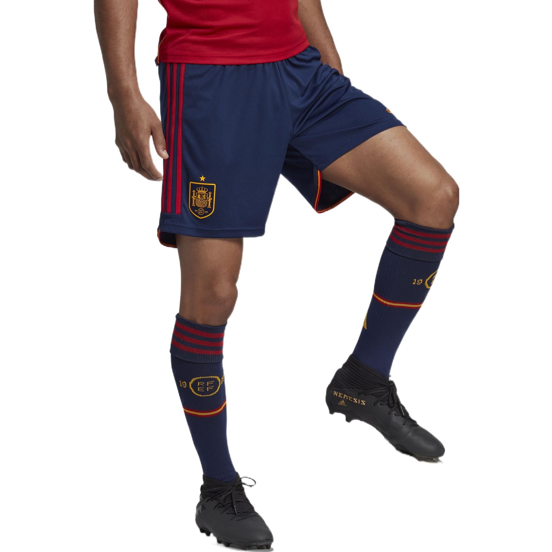 adidas Spain 2022 Home Shorts 'Navy' HE2022 - 4