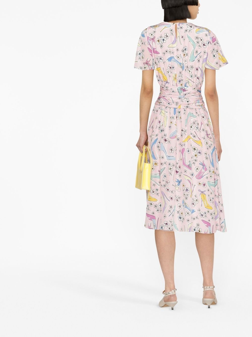 graphic-print dress - 4