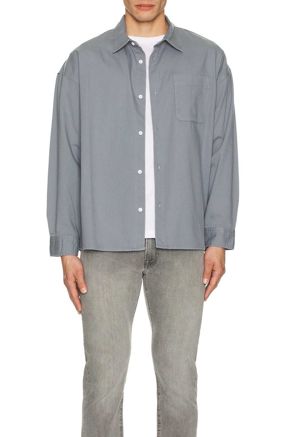 Relaxed Denim Shirt - 3