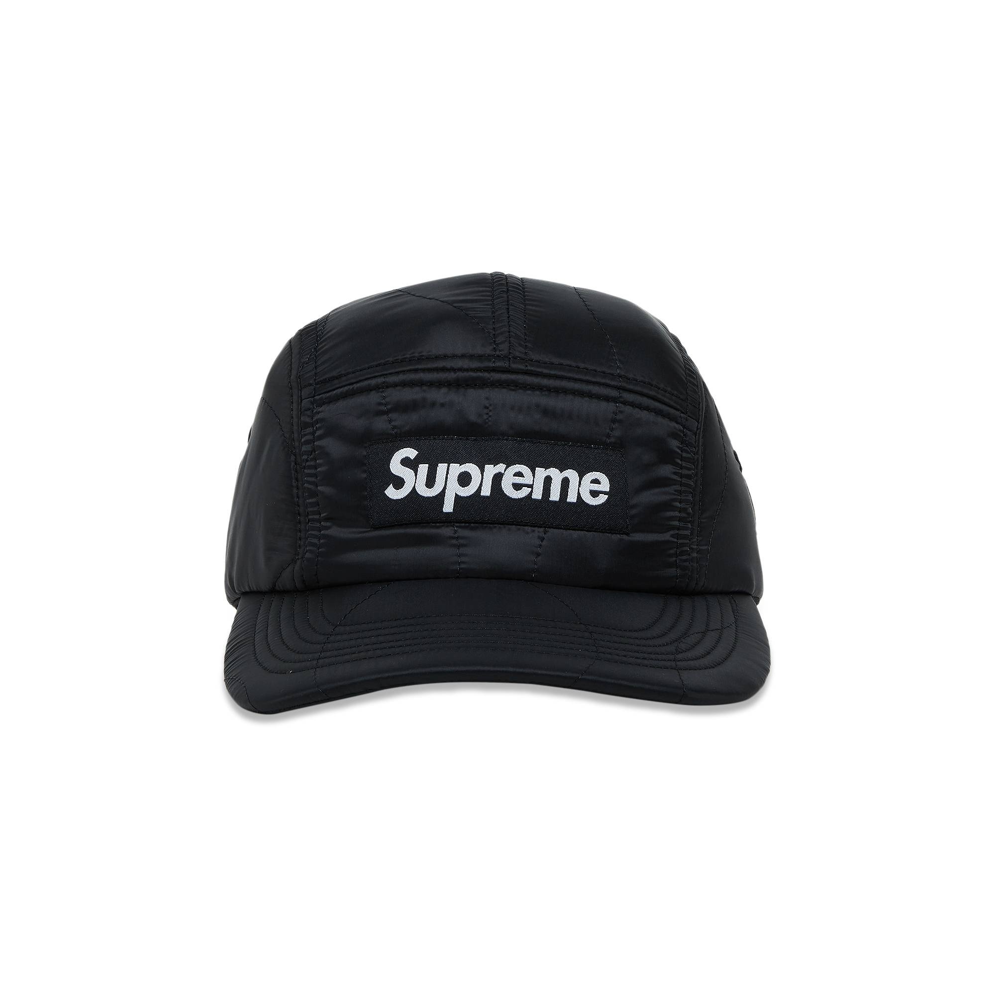 Supreme Quilted Liner Camp Cap 'Black' - 1