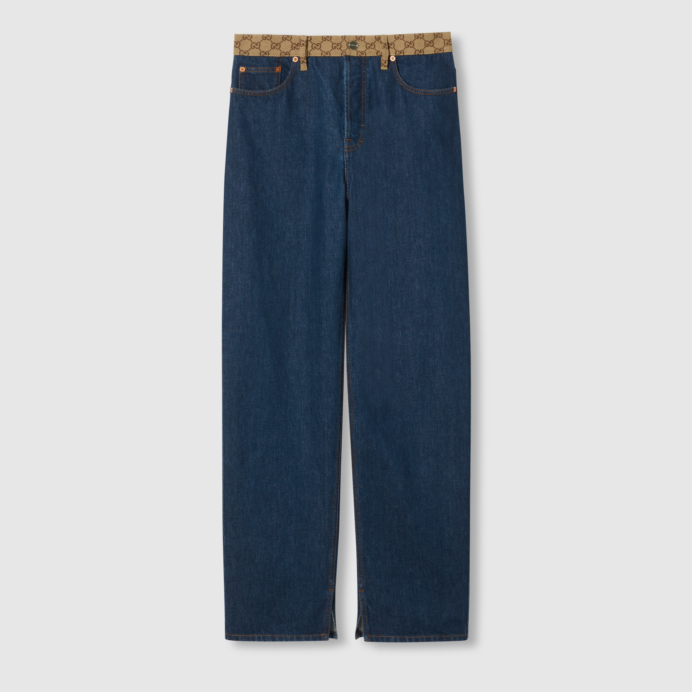 Boyfriend fit denim pant - 1