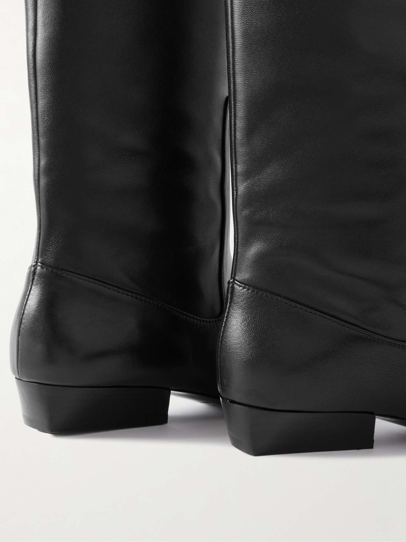 Wally leather knee boots - 4