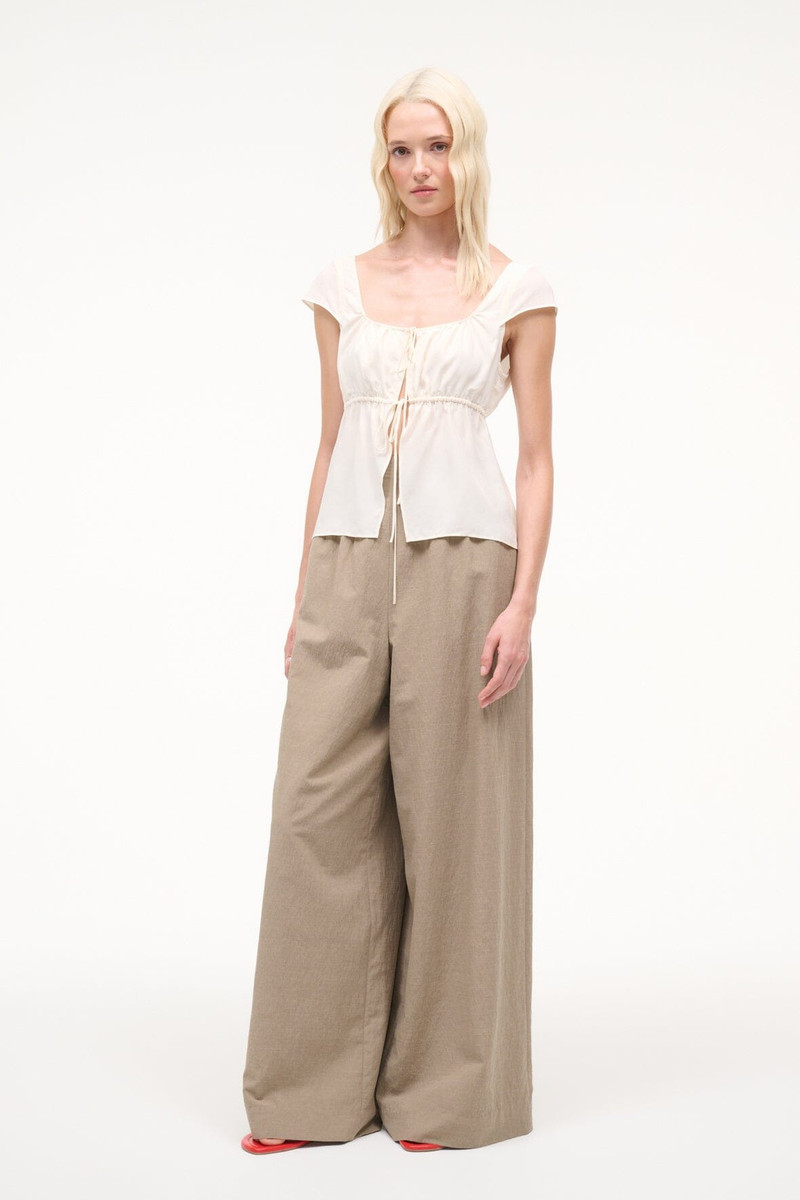 STAUD POMONA TOP IVORY 3