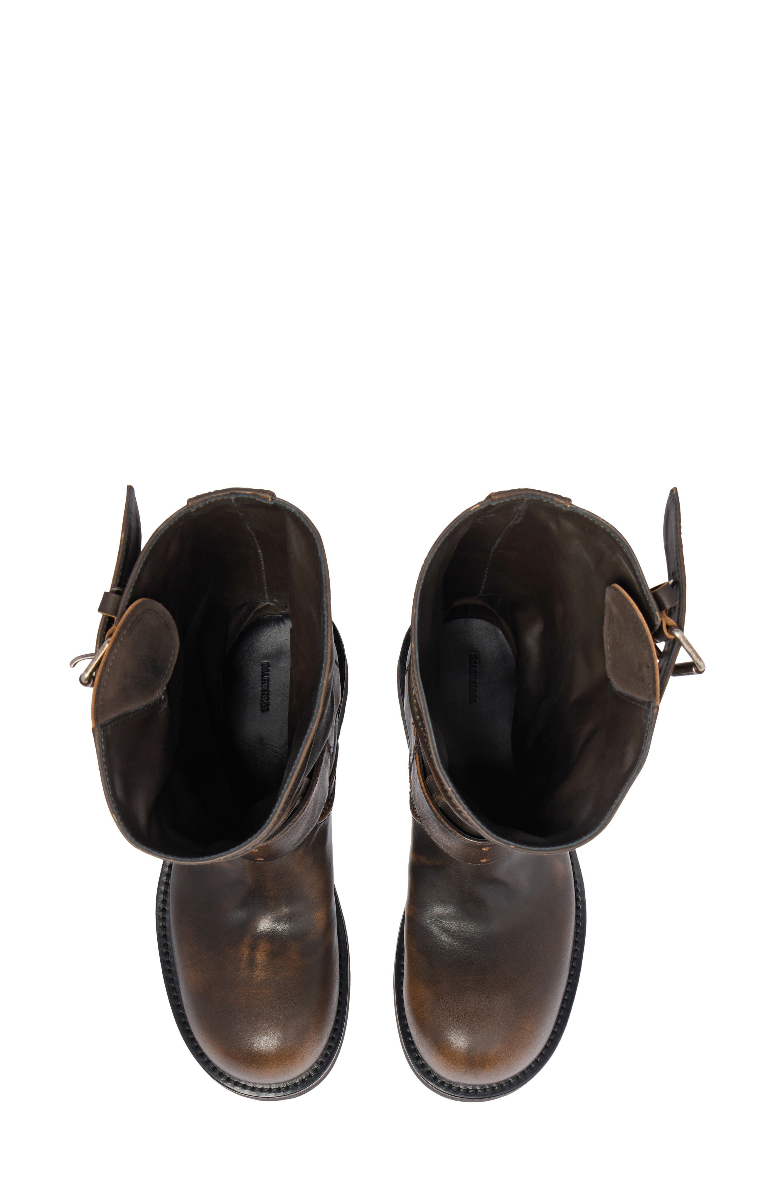 Balenciaga Venom Boot in Brown/Silver at Nordstrom - 5