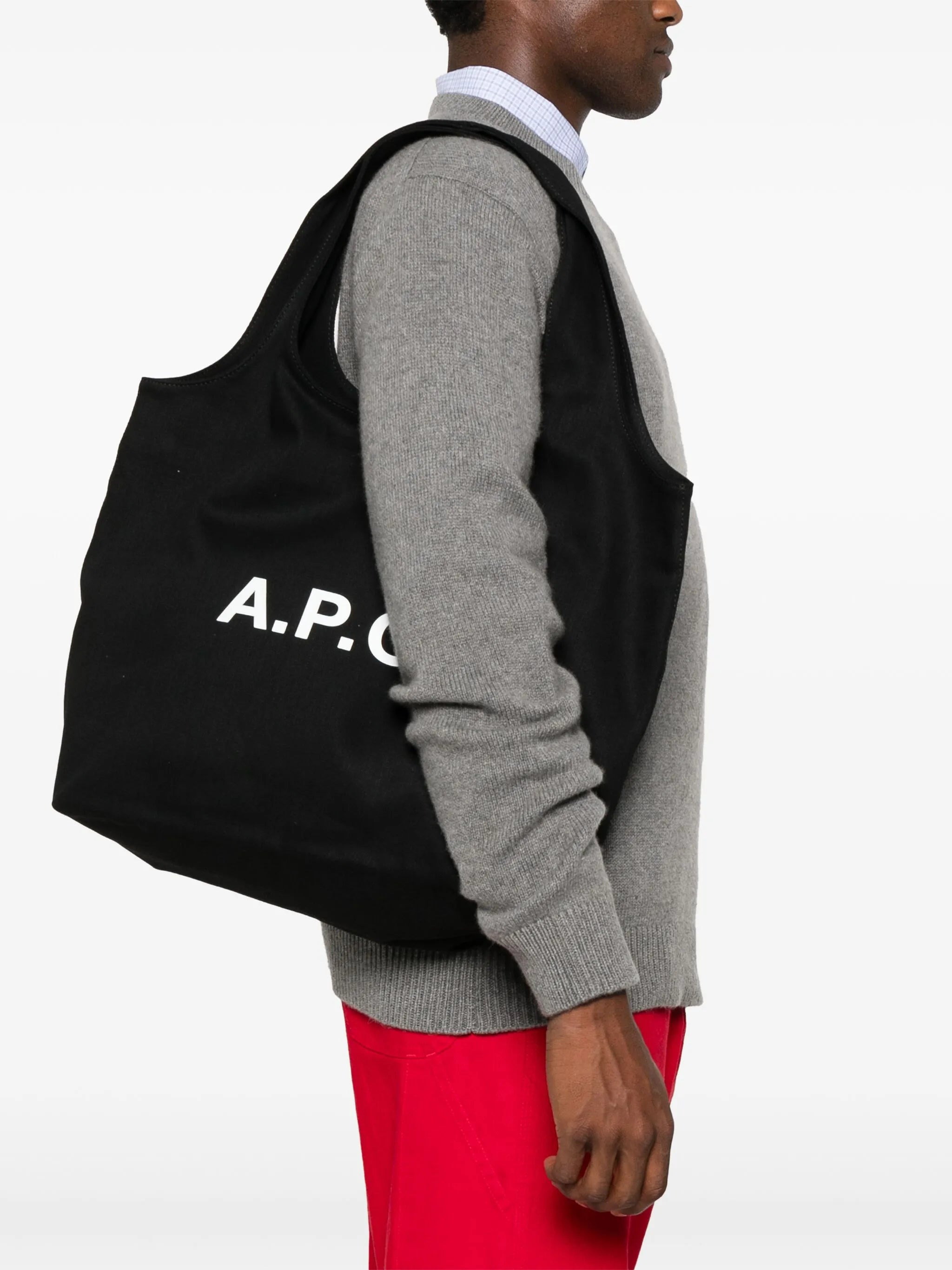 A.p.c. Logo-print Tote Bag - 4