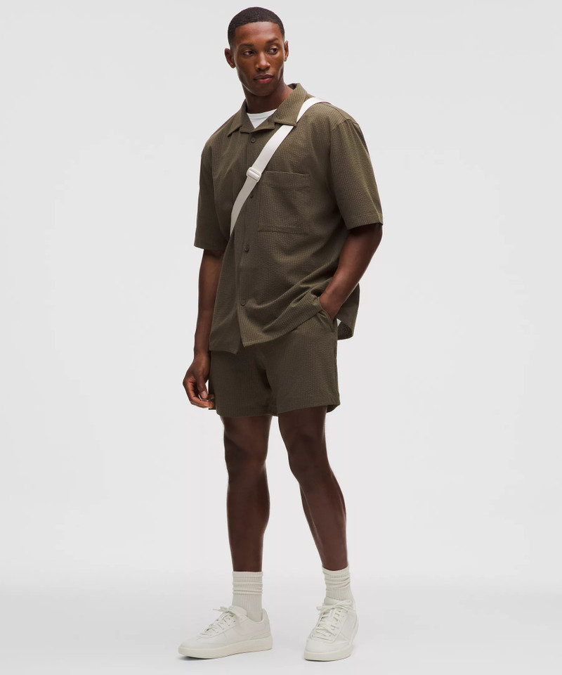 lululemon Airing Easy Camp-Collar Shirt *Textured outlook