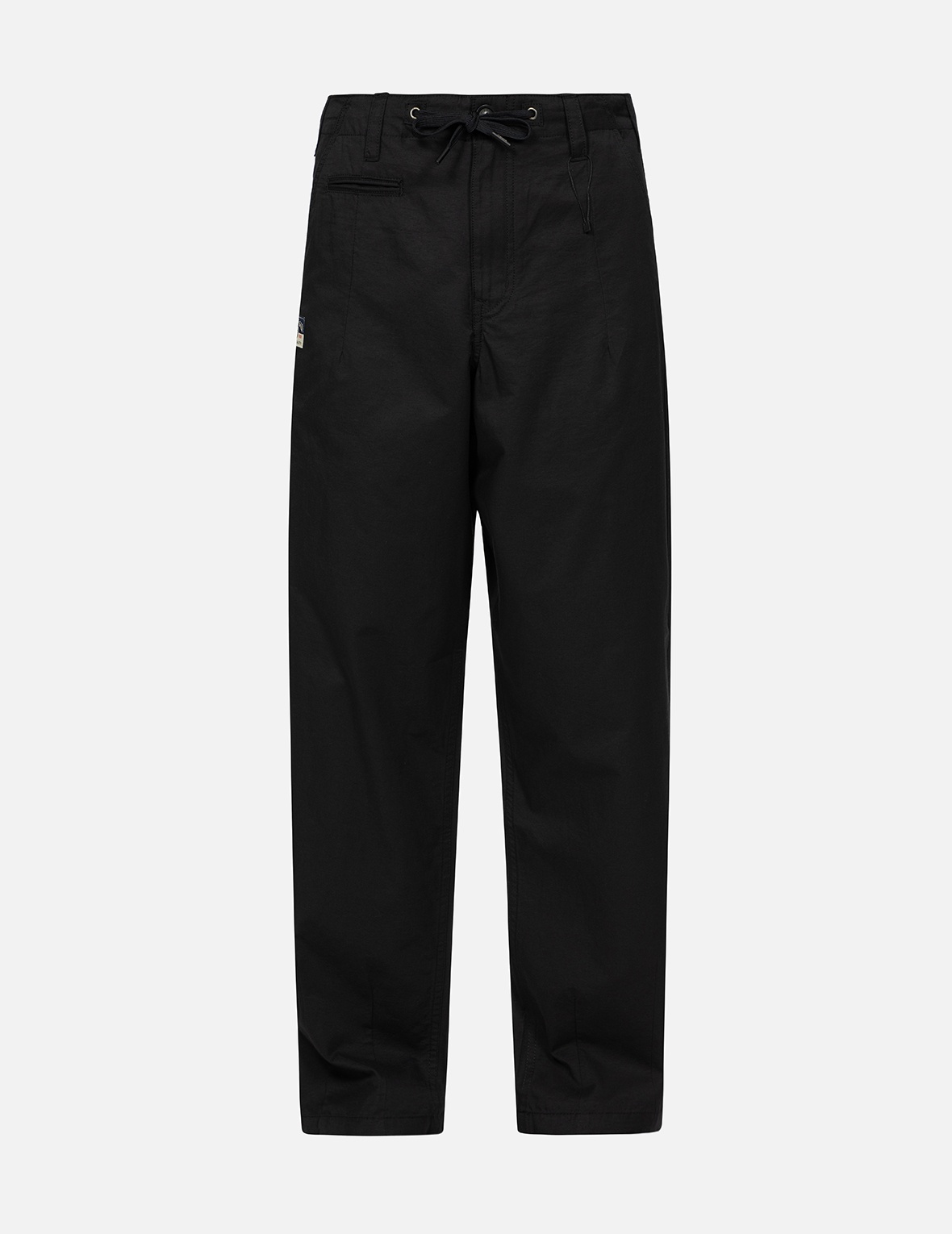 SEAGULL EMBROIDERY BAGGY PANTS - 1