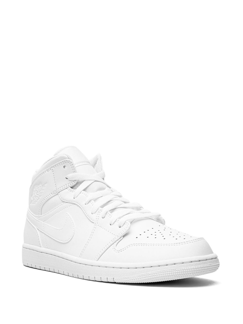 Air Jordan 1 Mid "Triple White" sneakers - 2