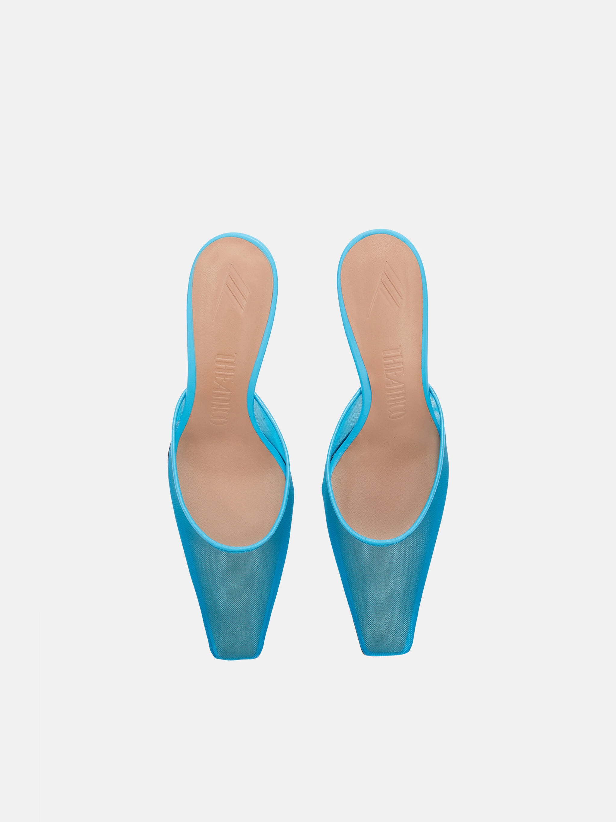 ''JUNO'' BRIGHT LIGHT BLUE MULE - 3