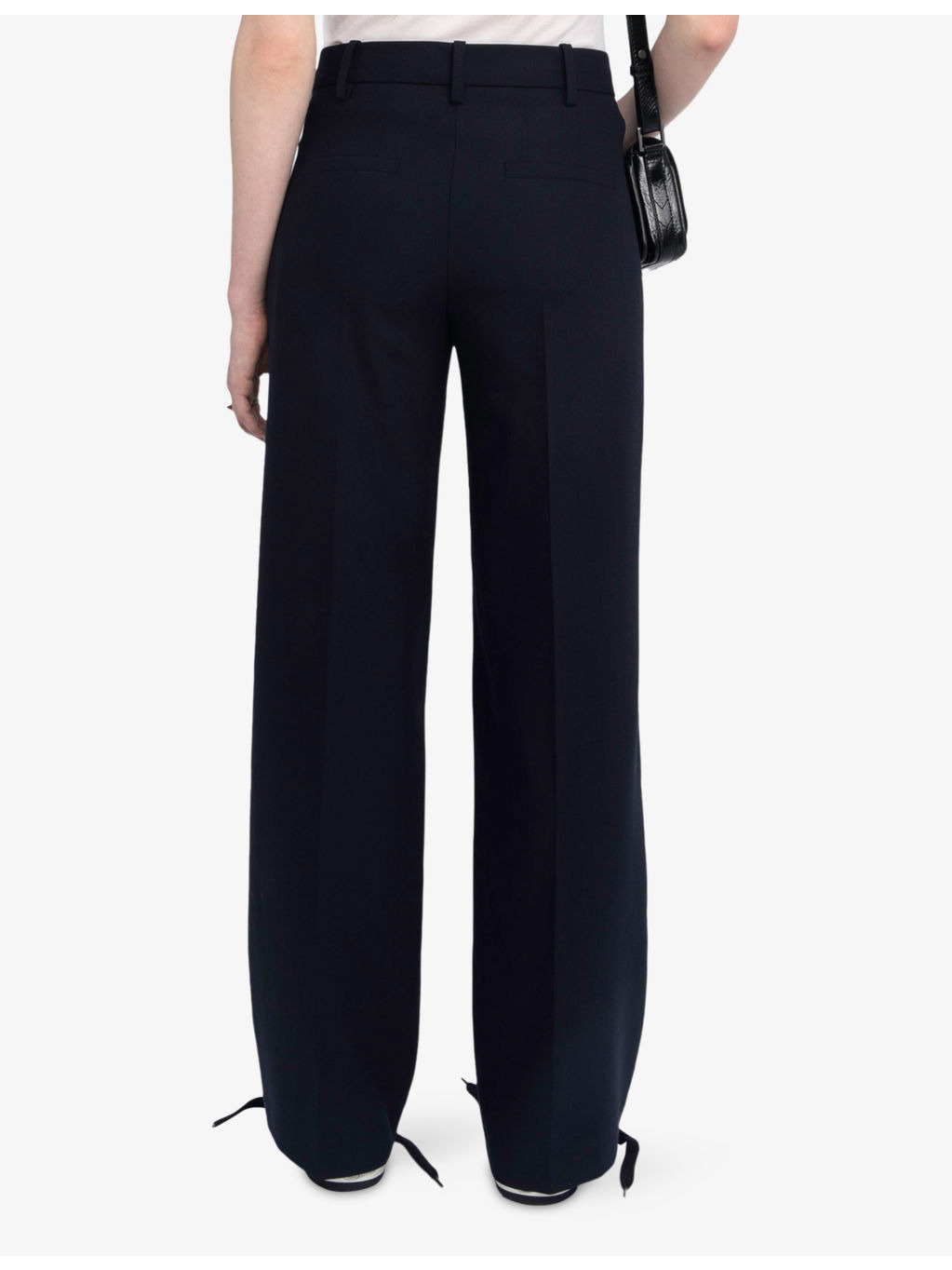 Panol Rhinestone-Embellished Wide-Leg High-Rise Stretch-Woven Trousers - 4