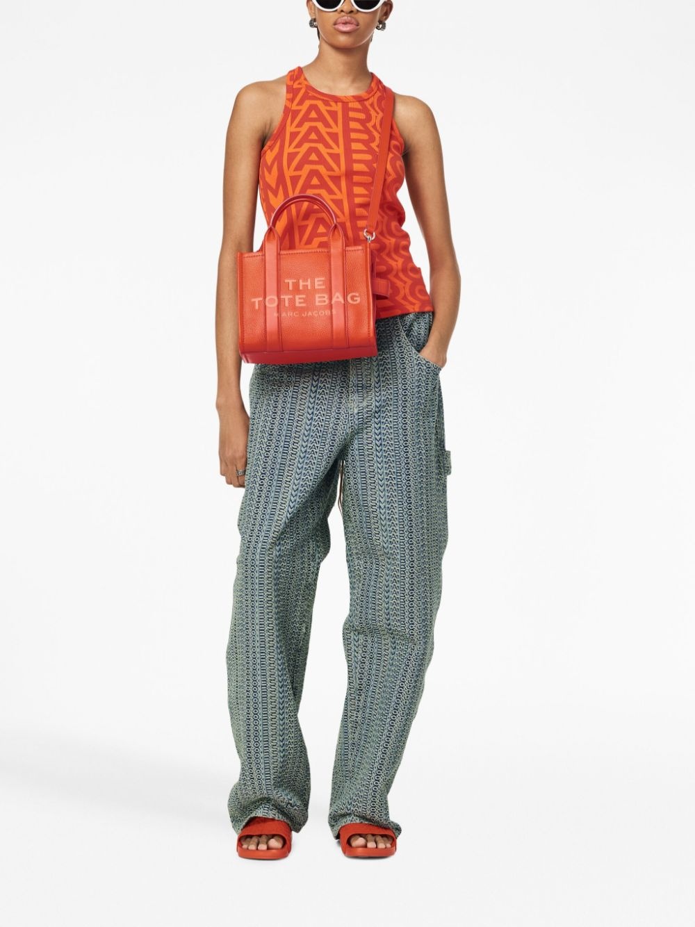 The Mini leather tote bag - 3
