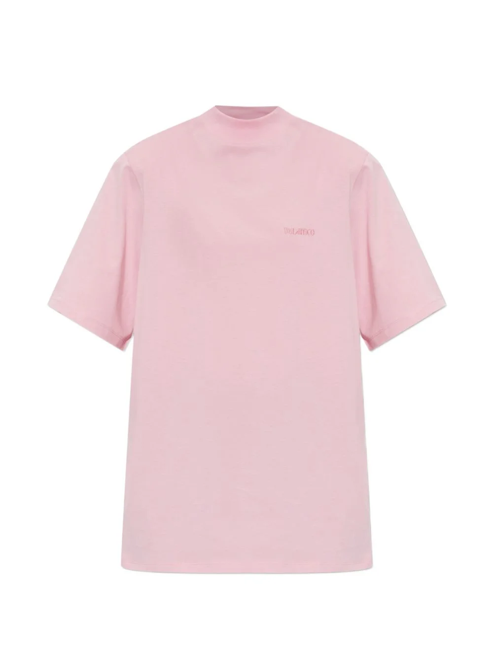 padded-shoulder T-shirt - 1