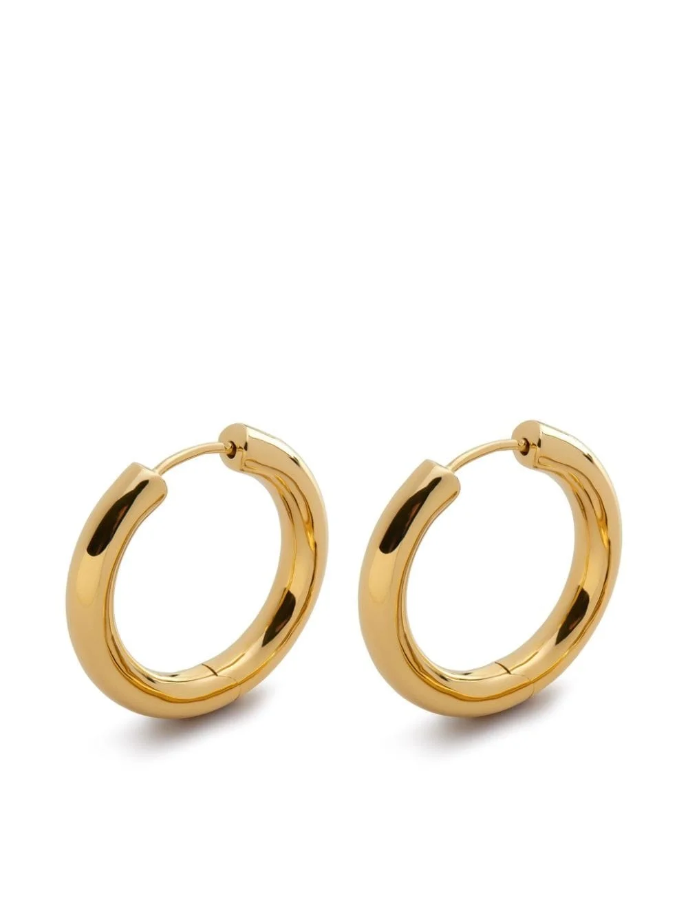 Essential medium hoop earrings - 1