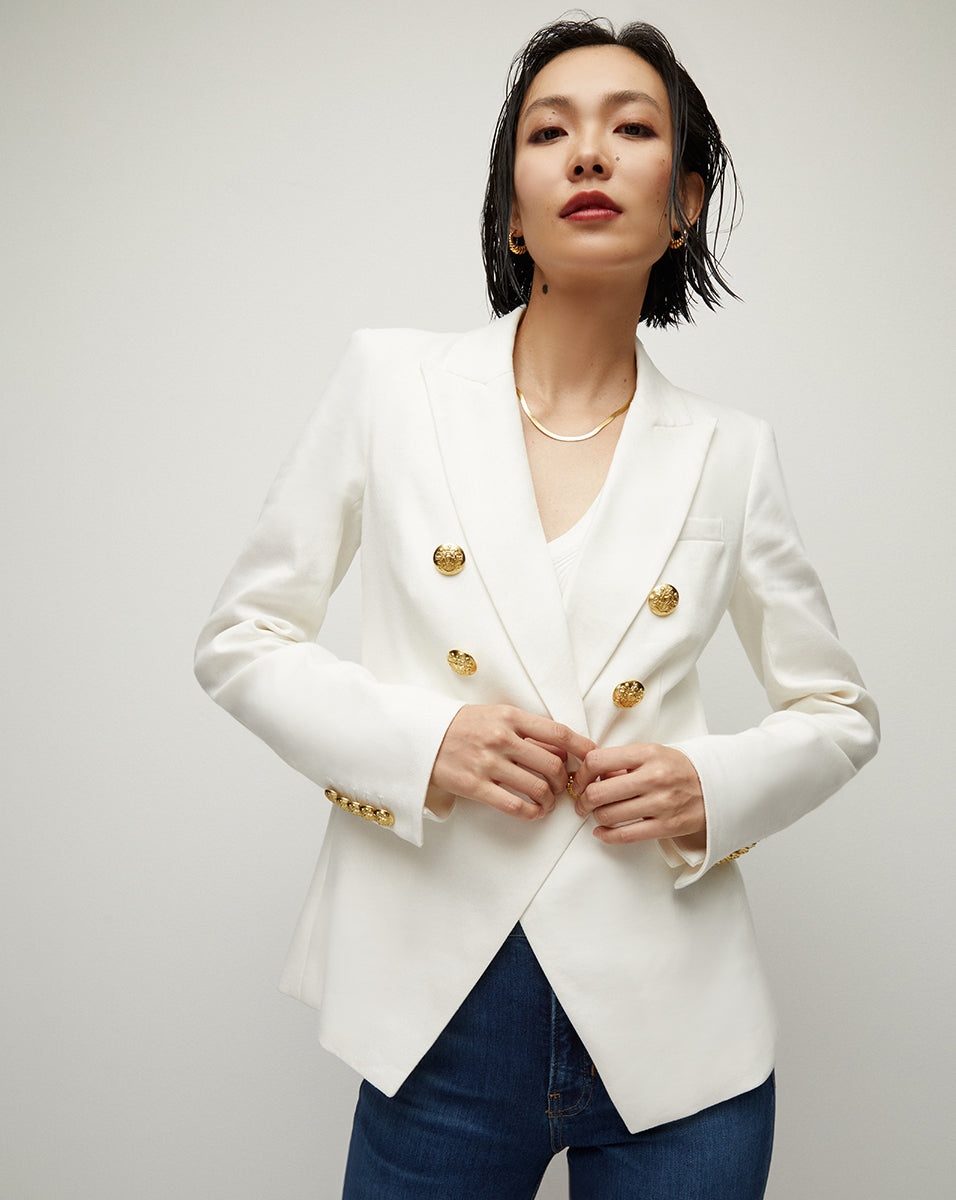 MILLER LINEN DICKEY JACKET - 7