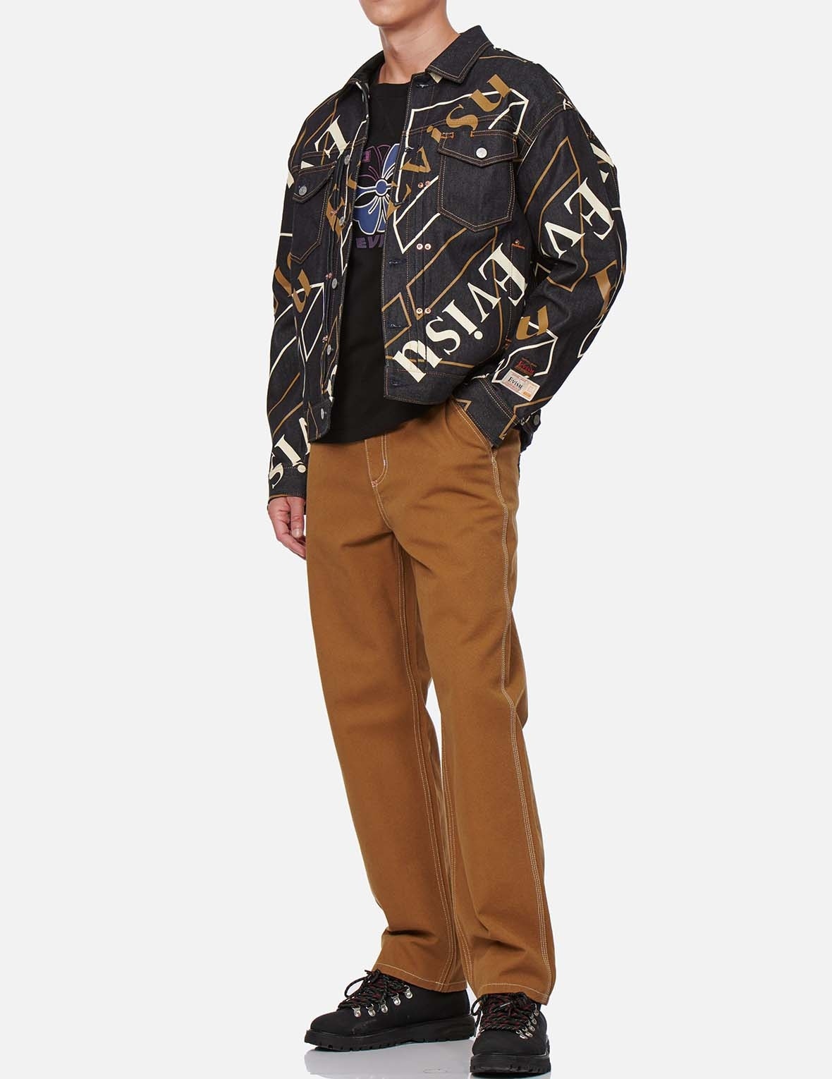 LOGO MONOGRAM DENIM JACKET - 5