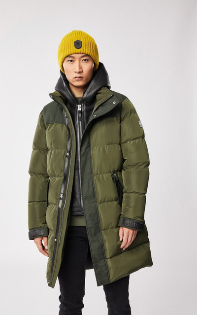 MACKAGE REYNOLD down coat with removable shearling bib and hood outlook