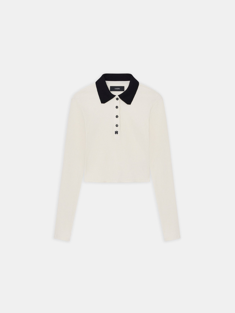 WOMEN'S MA LONG SLEEVE POLO 1