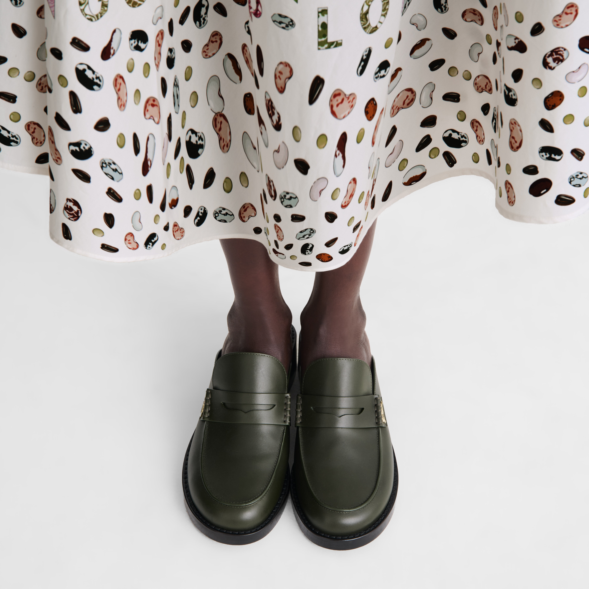 Epure Timeless Mules Khaki - Leather - 5
