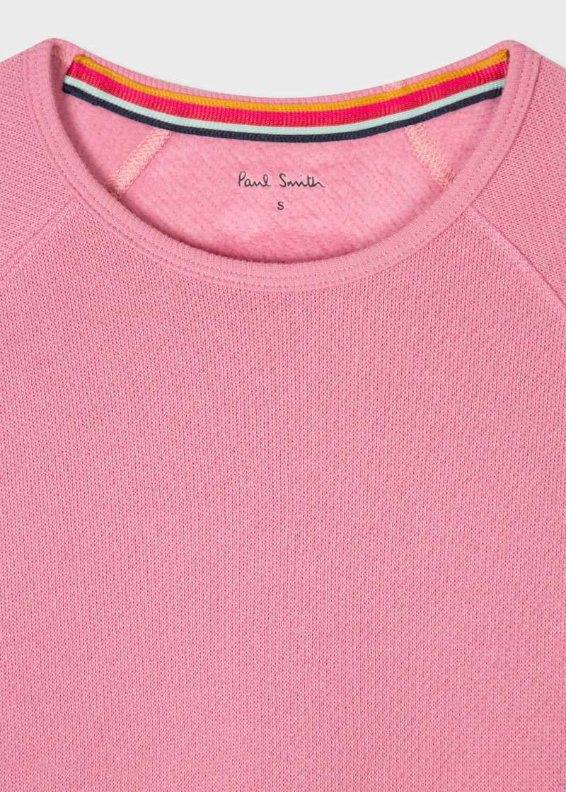 Paul Smith Lounge Sweatshirt With 'Swirl Stripe' Cuffs outlook