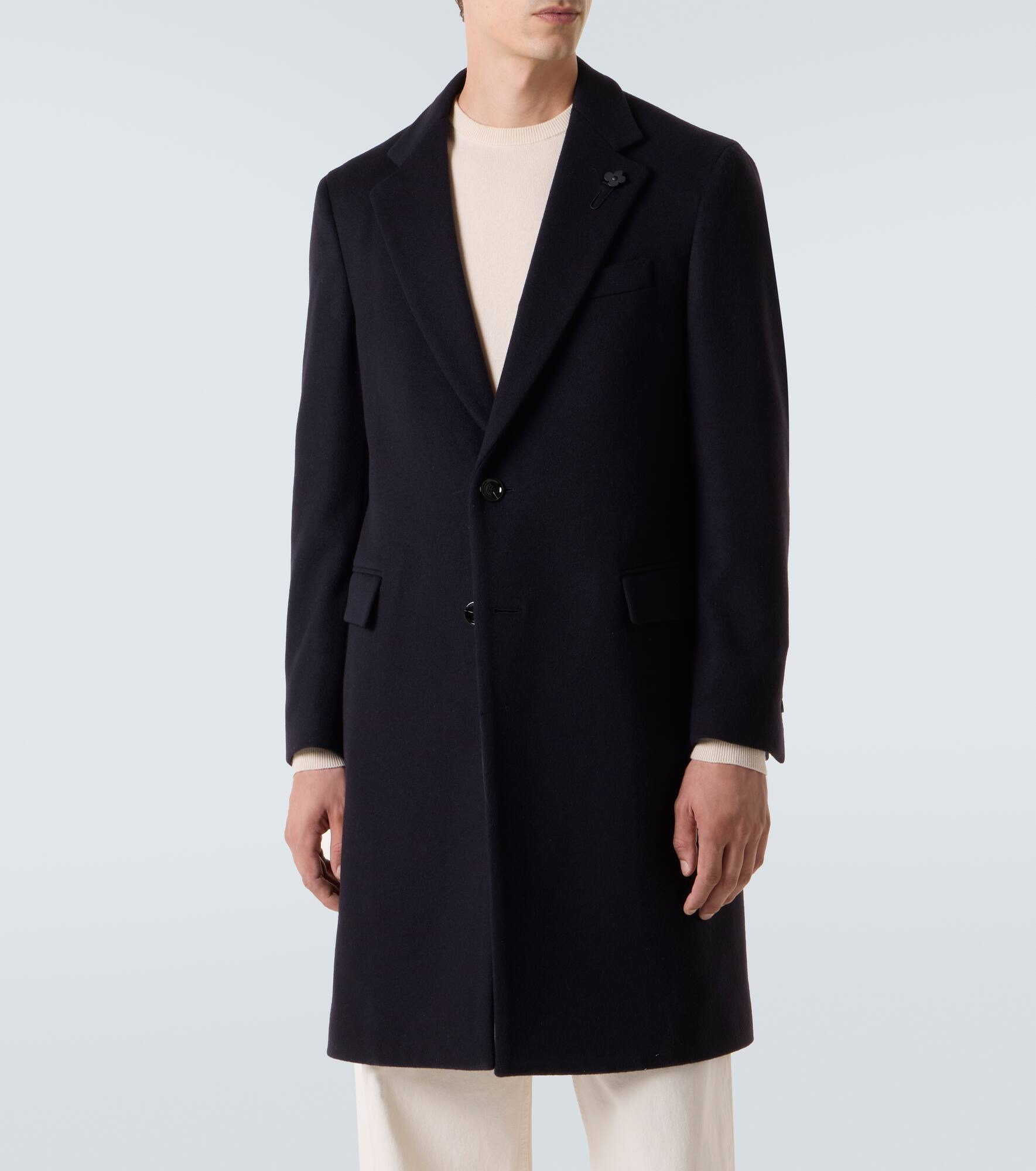 Virgin wool overcoat - 3