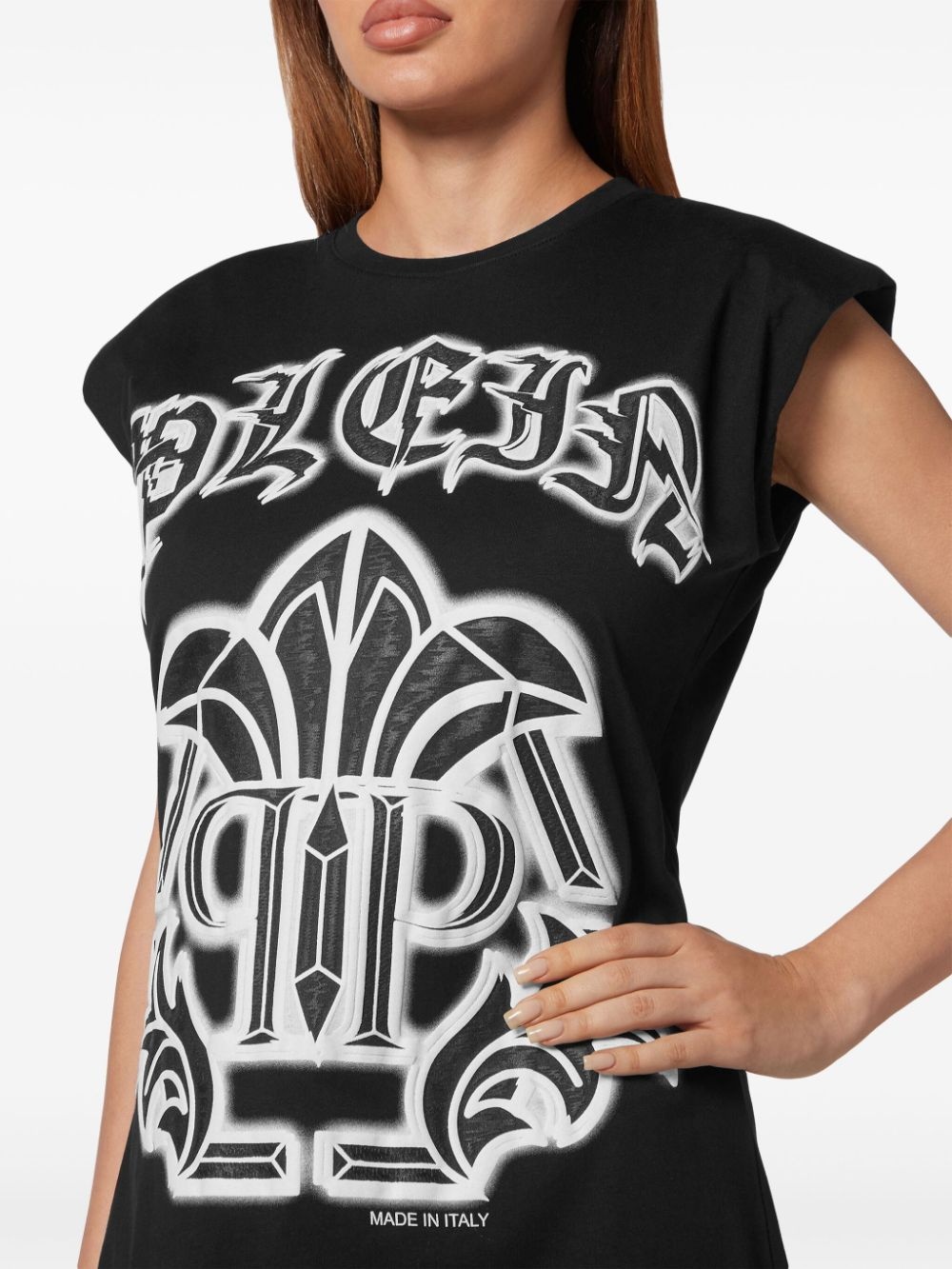 Gothic Plein tank dress - 5