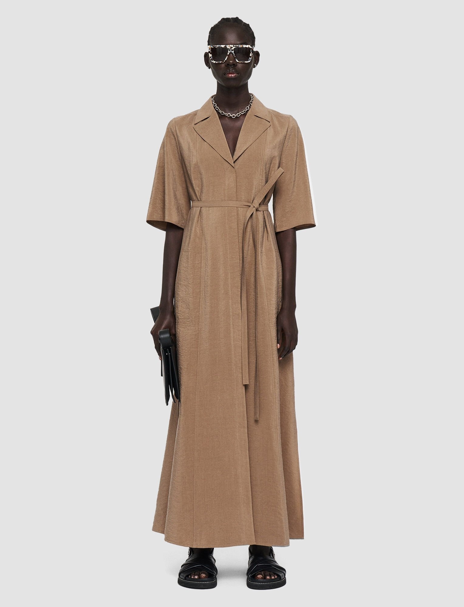Textured Twill Dareau Dress - 1